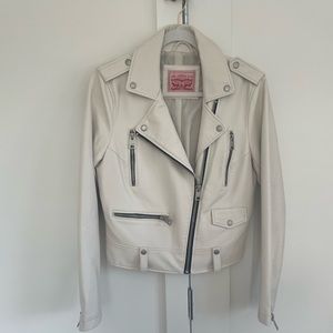 Faux leather jacket